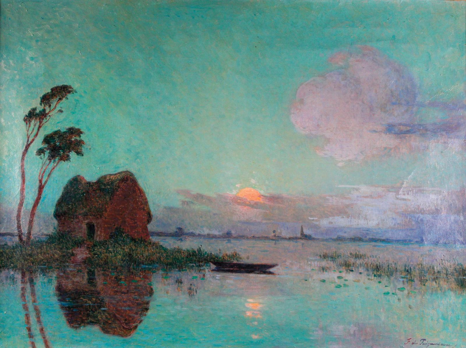 Loyen du Puigaudeau at sunset | Gazette Drouot