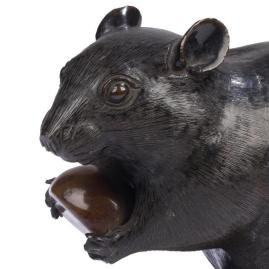 Coup de cœur à moins de 1 000 € : Okimono, un rat plus vrai que nature ! - En vente