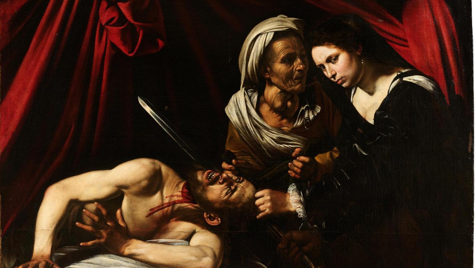 Michelangelo Merisi, dit le Caravage (1571-1610), Judith tranchant la tête d’Holopherne,... Judith et Holopherne bientôt sous le marteau