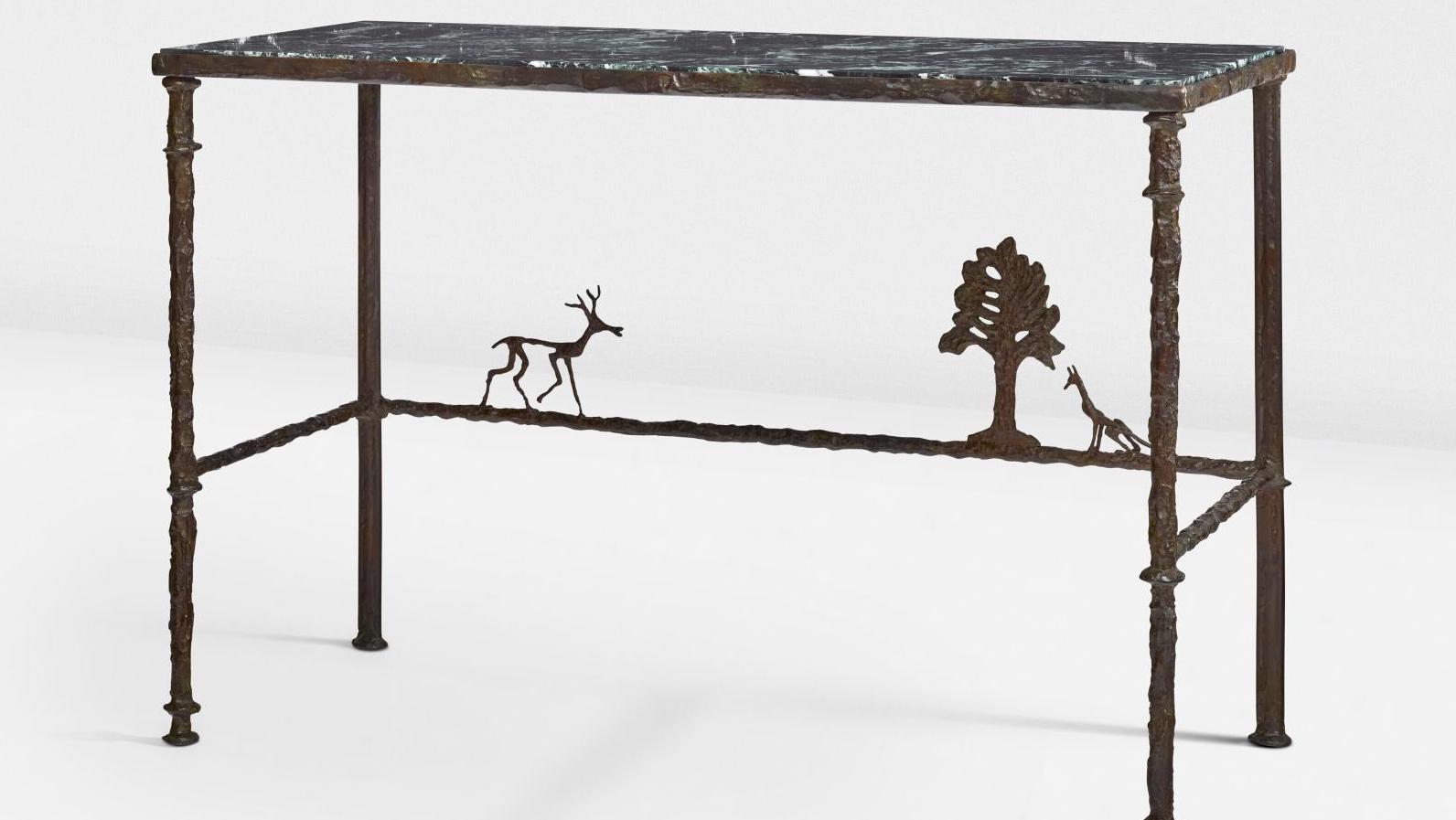 A Diego Giacometti console for | Gazette Drouot