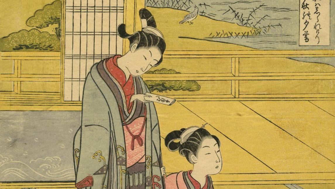 Suzuki Harunobu, Printmaker, Poet | Gazette Drouot