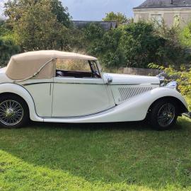 Jaguar SS MK IV Drophead, le charme d’avant-guerre