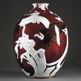 Un vase japonisant de Camille Fauré - En vente