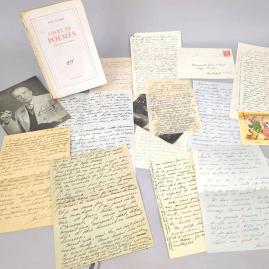 Lettres de Paul Éluard à Diane Deriaz , la correspondance d'un poète amoureux - En vente