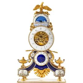 Pendule squelette Louis XVI, l’excellence horlogère sublimée par Joseph Coteau - Une oeuvre aux enchères