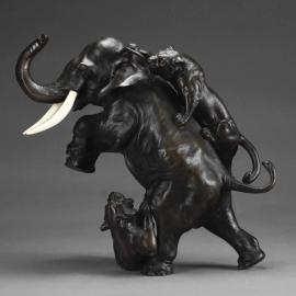  L’art animalier venant du Japon - En vente