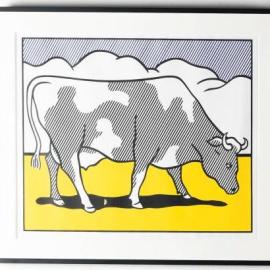 La métamorphose très pop art d’une vache