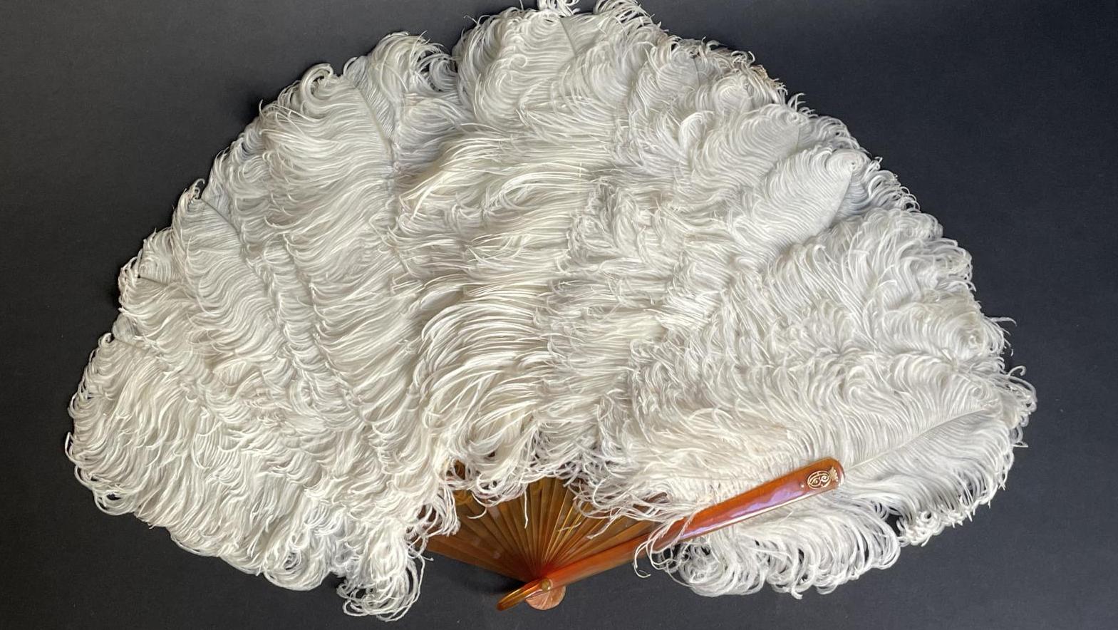 A 19th-century ostrich-feather | Gazette Drouot