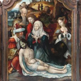 Un triptyque flamand du début du XVIe siècle