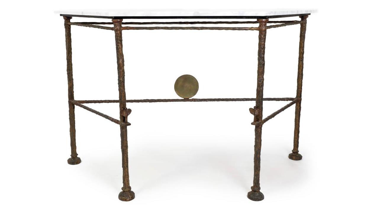 Diego Giacometti's Console with | Gazette Drouot