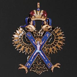 Des décorations russes menées par l'ordre de Saint-André