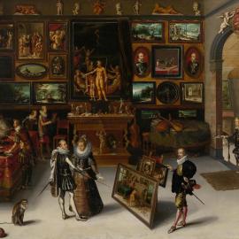 Albert d’Autriche et Isabelle : une œuvre politique inédite d'Adriaen Van Stalbemt - Une oeuvre aux enchères