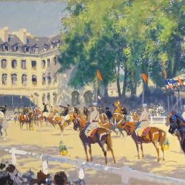 Albert Brenet, la passion du cheval à la parade du Cadre noir - En vente
