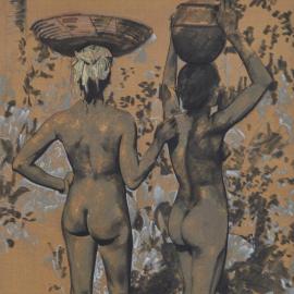 Dans le jardin de Jacques Majorelle : des nus dorés emblématiques - Les adjugés