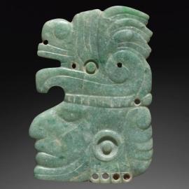 Collection d'art précolombien : seigneur maya et jaguar en or - Les adjugés