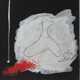Joan Miró: A June 1937 Gouache on a Black Background: A Prelude to "Constellations".