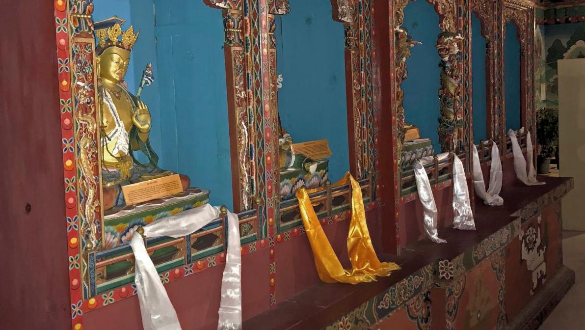 Pavillon du Bhoutan, créé pour l’Exposition universelle de 2000 à Hanovre. Adjugé :... Une nouvelle vie pour le pavillon du Bhoutan
