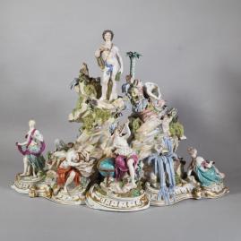 Le Parnasse et ses muses, vus depuis Meissen - Les adjugés