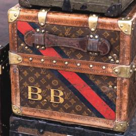 Louis Vuitton : une vente aux enchères de malles de voyage pour fêter l’anniversaire de la toile Monogram - Une oeuvre aux enchères