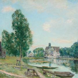 Sisley, Impressions of Moret-sur-Loing: A Rediscovered Canvas from 1889