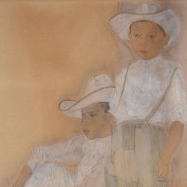 Foujita, sous le soleil de Mexico : des aquarelles inédites - Collections à la une