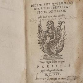 Le Didyme de Rabelais : un 31e livre issu de sa bibliothèque - En vente