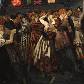 Ernest Marneffe, the lights of the ball