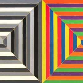 Frank Stella in the Cluzel collection