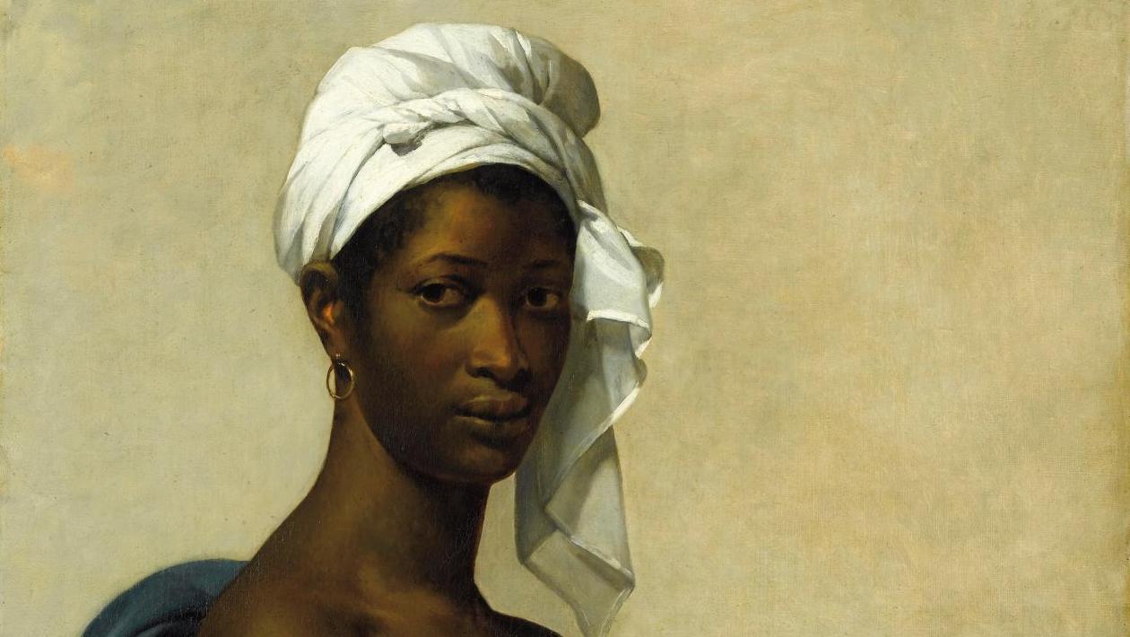 Marie-Guillemine Benoist (1768-1826), Portrait de Madeleine, 1800, dit aussi Portrait... Le modèle noir