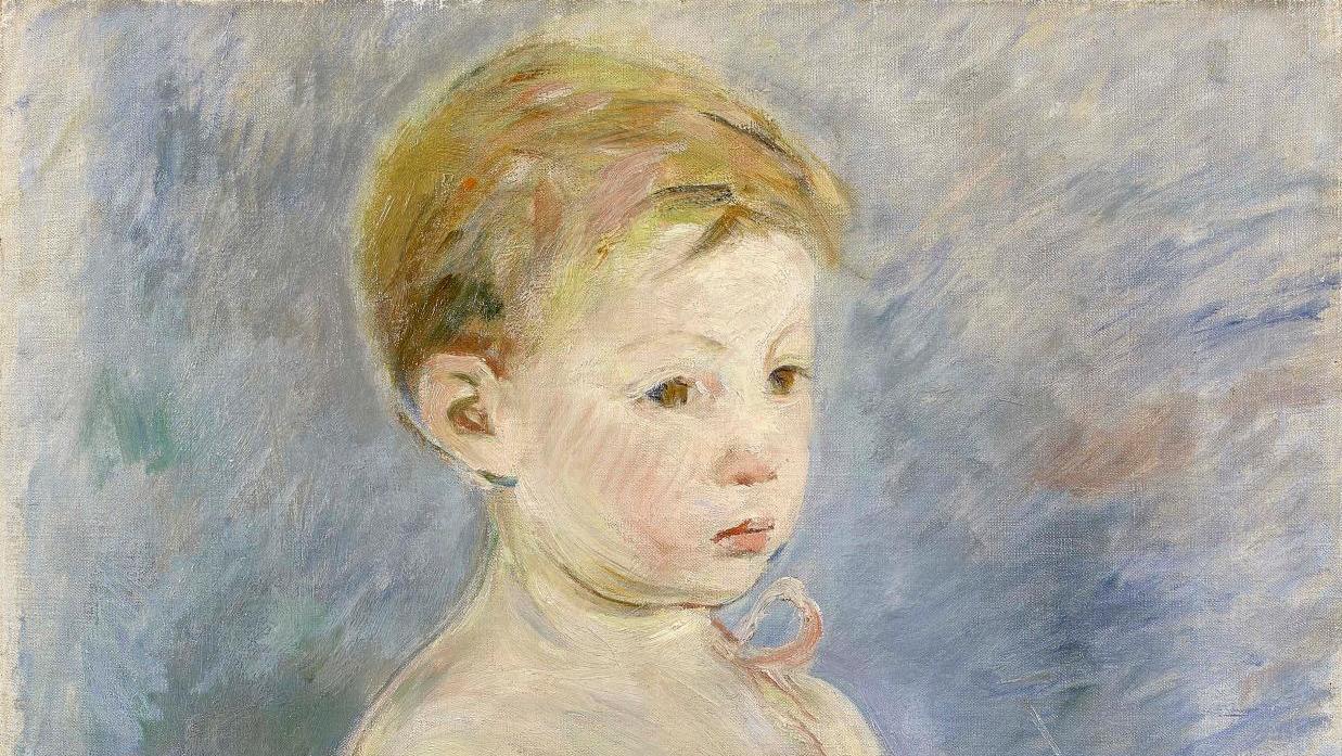 Berthe Morisot (1841-1895), Le Petit Saint Jean, 1890, huile sur toile, 55 x 43 cm.... Mézy, deux années d’épanouissement 