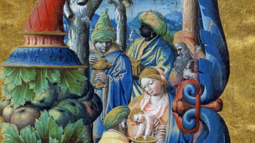 Antoine Olivier, Adoration des Mages, extrait de l’Antiphonaire de Philippe de Lévis,... Toulouse en pleine Renaissance
