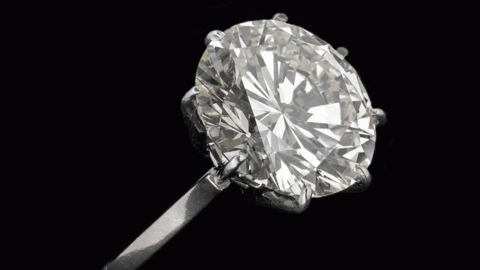   Un diamant de 14,44 ct 
