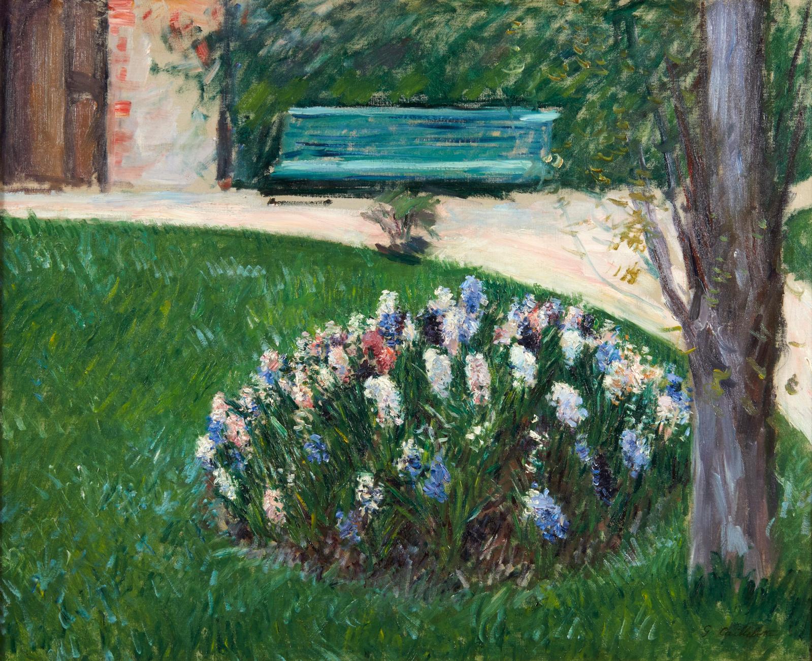 Gustave Caillebotte en son jardin