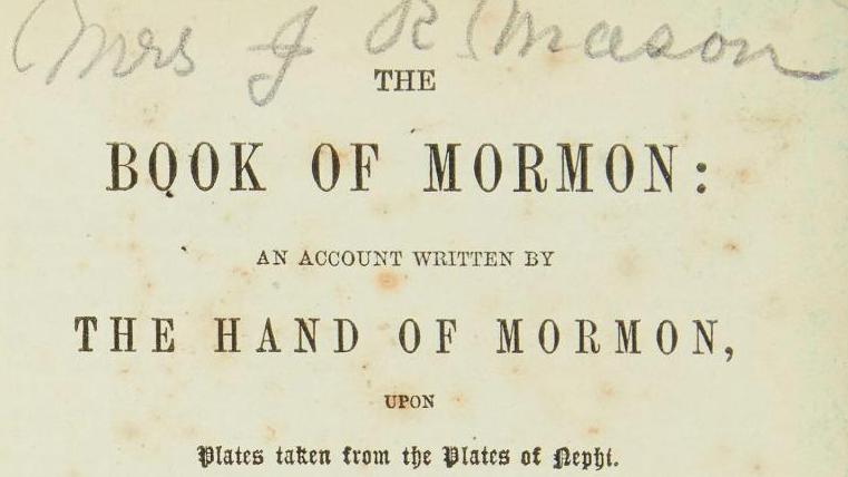   Les mormons à leurs débuts