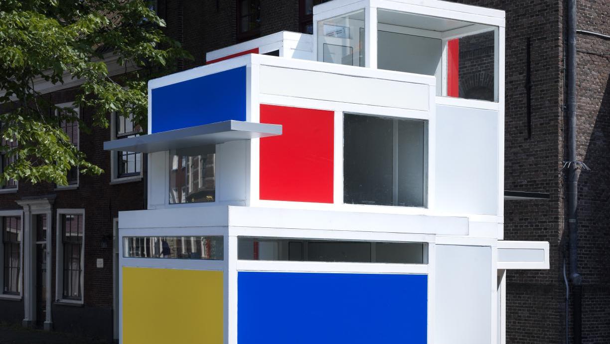 Le projet «Maison d’artiste» de Theo Van Doesburg reconstitué dans l’espace public... La Hollande, couleur De Stijl