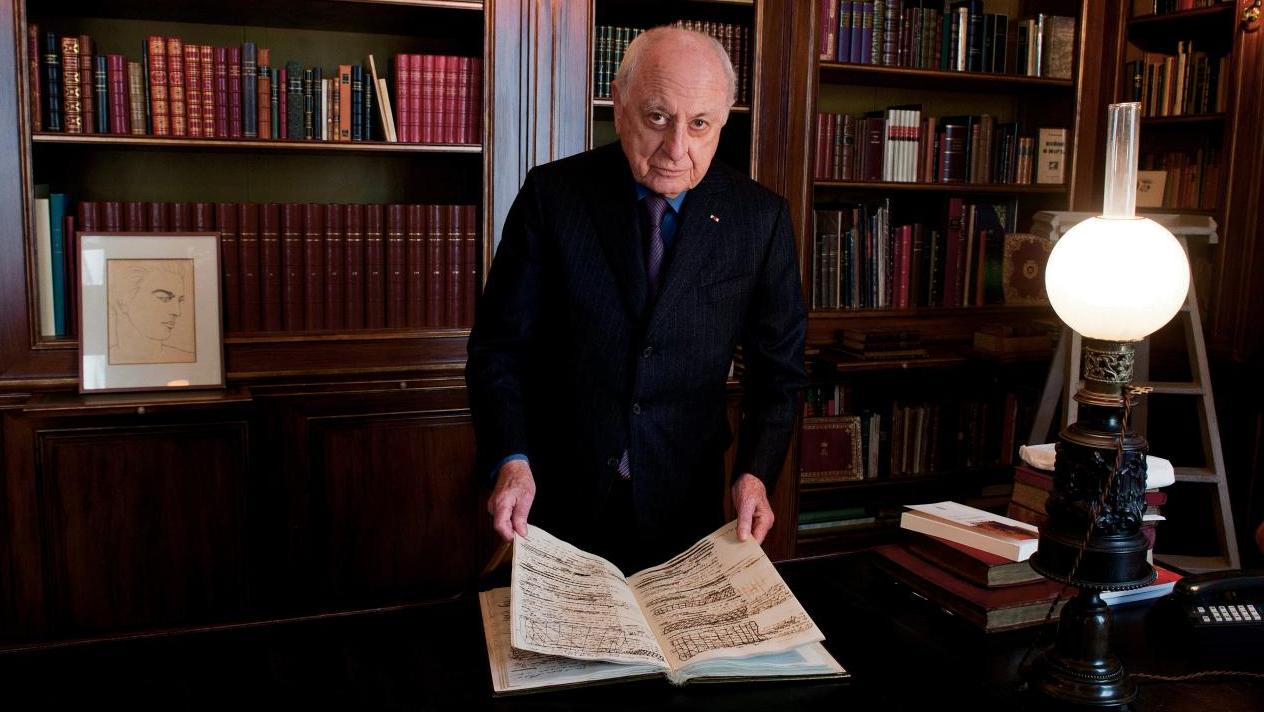 © Luc Castel, Point de vue Pierre Bergé, le goût des mots