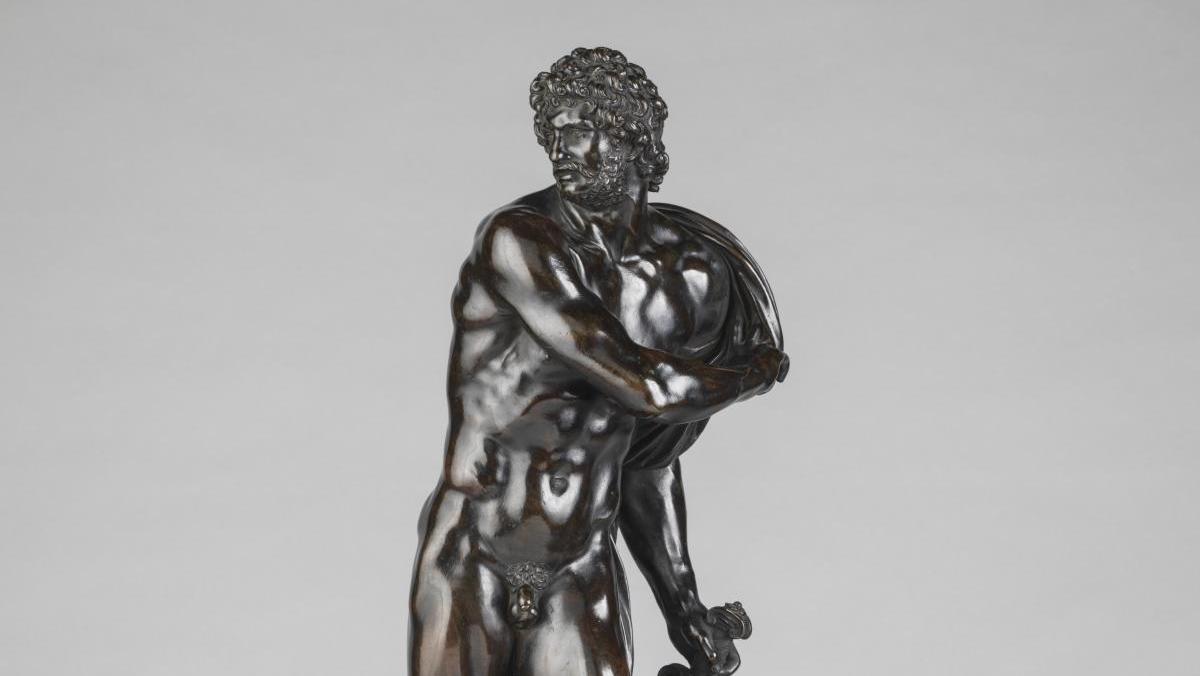 Michel Anguier (1612-1686), Mars quittant les armes, n° 283 des bronzes de la Couronne,... Généreux Amis du Louvre