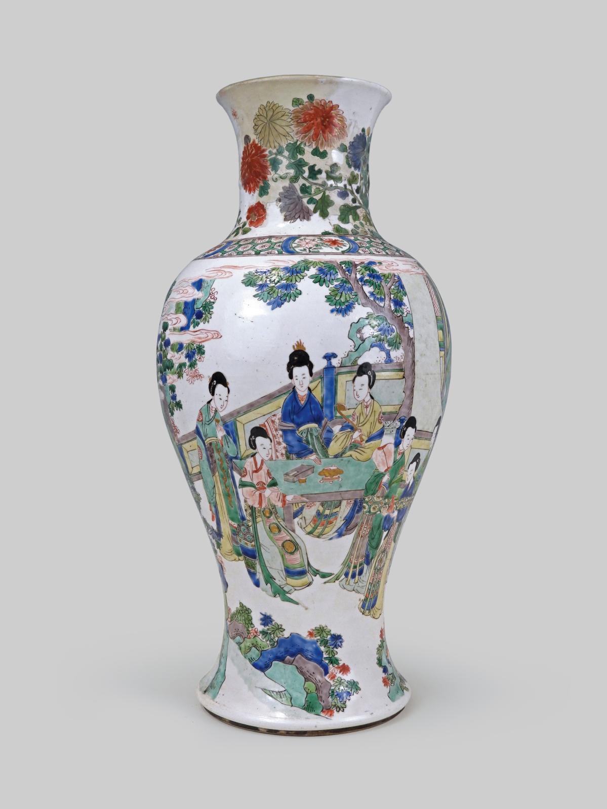 Vase Kangxi et Fennec de Sandoz
