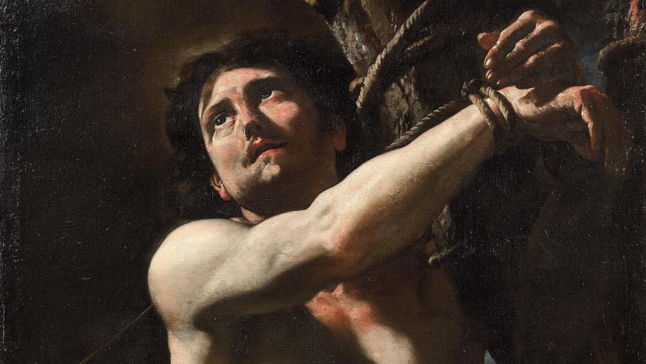 Mattia Preti (1613-1699), Saint Sebastian, oil on canvas, 127 x 101 cm.Result: €559... A Museum-quality Mattia Preti 