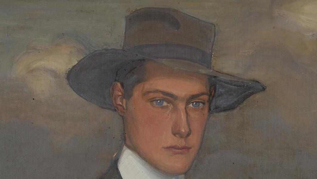 Bernard Boutet de Monvel (1881-1949), Portrait de Jacques André en pied, 1902-1903,... La famille André en ses collections
