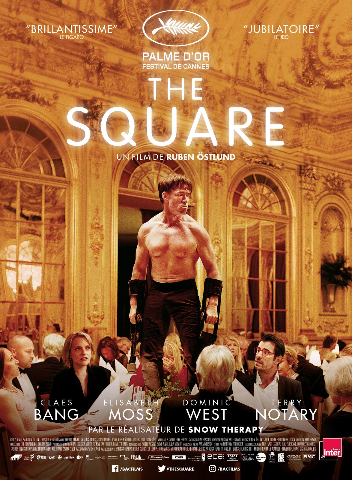 Cinéma : The Square de Ruben Östlund, une satire au carré