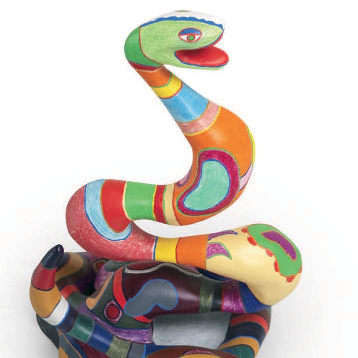 Zoom - Le serpent de Niki de Saint Phalle