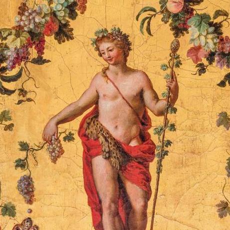Décor peint au début du XVIIIe