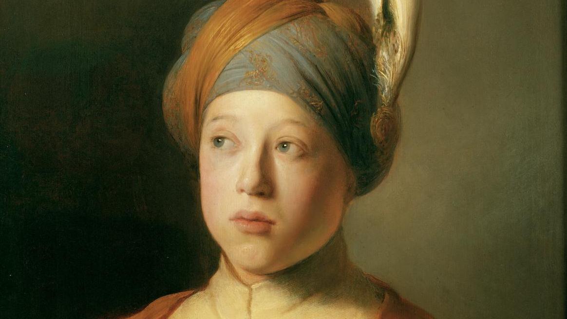 Jan Lievens (1606-1674), Garçon à la cape et au turban (Portrait du prince Rupert... Attention chefs-d’œuvre !
