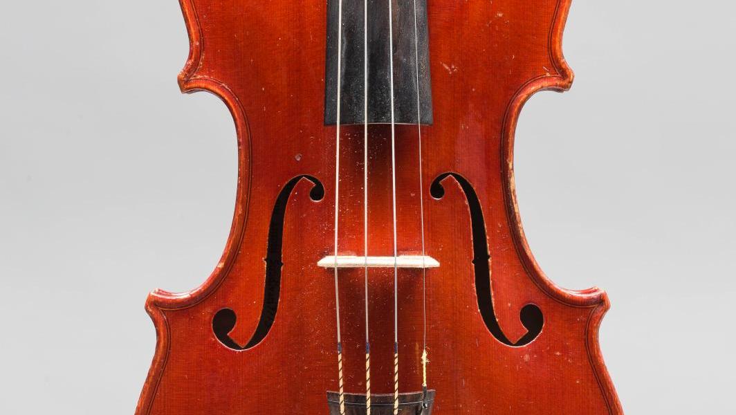 Violin by Annibale Fagnola (1866-1939), made in Turin in 1929 after a model by Giovanni... The Flower of Italian Instrument-making