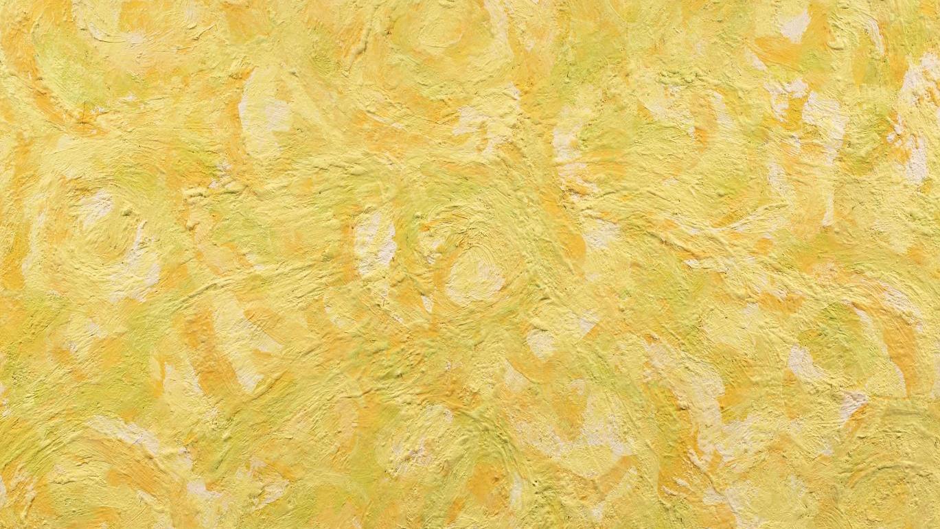 Beauford Delaney (1901-1979), Sans titre, vers 1959, huile sur toile. Adjugé : 1... Le jaune rayonnant de Beauford Delaney