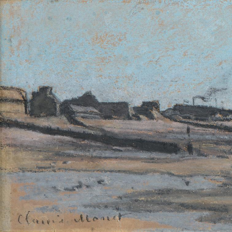 Genèse de l’impressionnisme, Monet à Sainte-Adresse - Zoom
