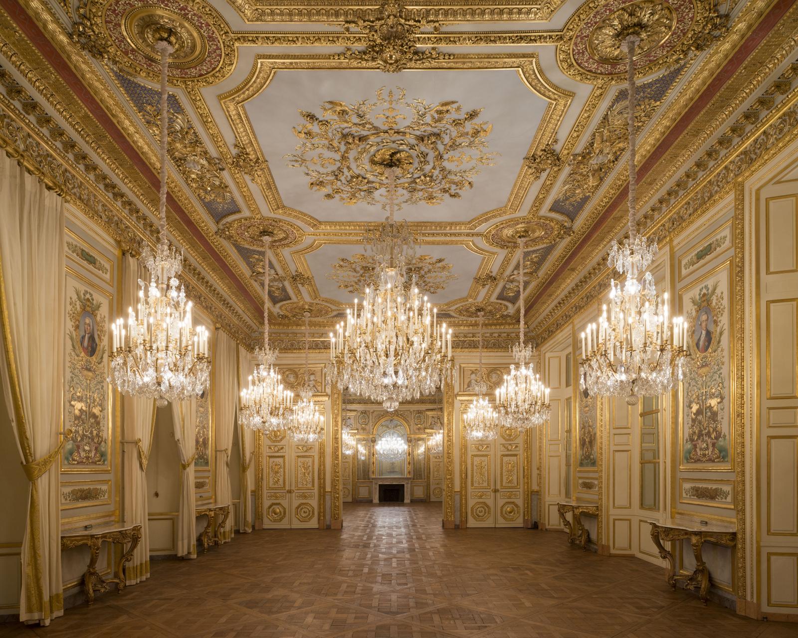 Salon des amiraux et salon d’honneur, Hôtel de la Marine. © Ambroise Tézenas cmN 