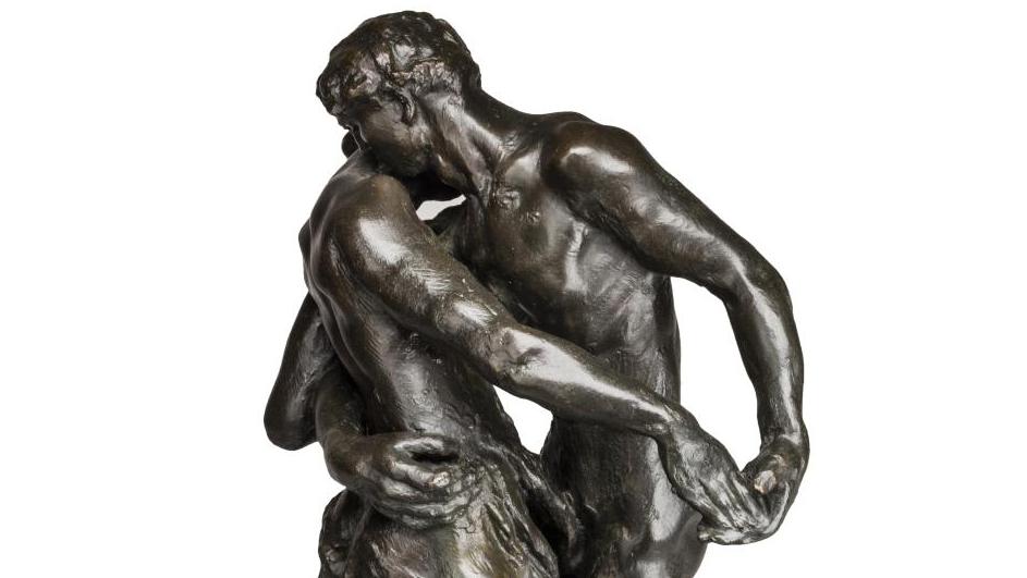 Camille Claudel (1864-1943), La Valse, 1889-1905, épreuve en bronze à patine brun-noir,... Du sentiment en sculpture 