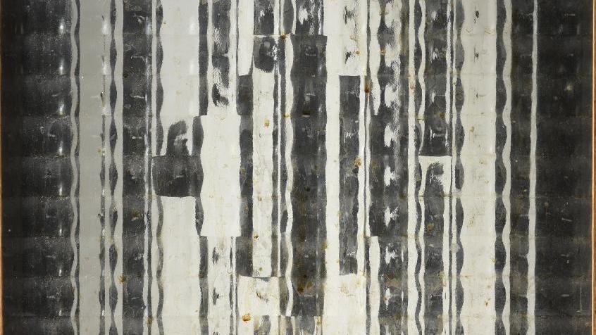 Victor Vasarely (1906-1997), Œuvre profonde cinétique, 1956, numéro 11, montée dans... L’art de dire